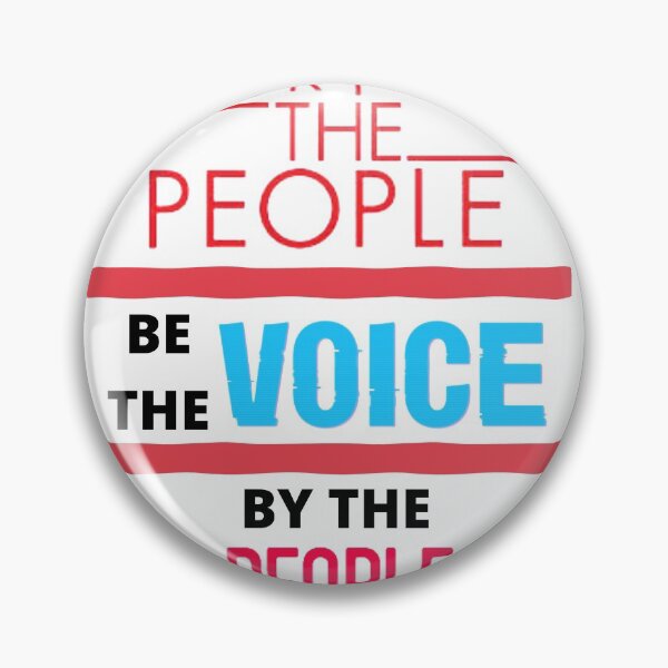 Item preview, BE THE VOICE FOR THE PEOPLE designed and sold by forgodandcountr.