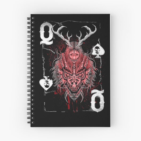Item preview, Queen Of Spades Red Dragon - Vintage Poker designed and sold by printworxx.