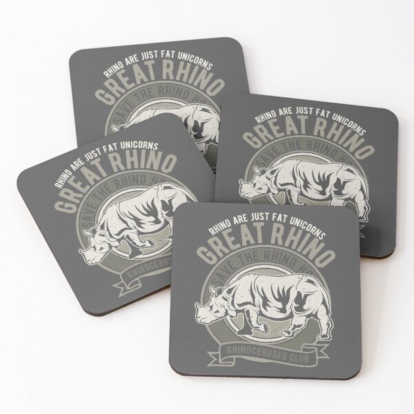 Item preview, Save The Rhino designed and sold by storyboxdesigns.