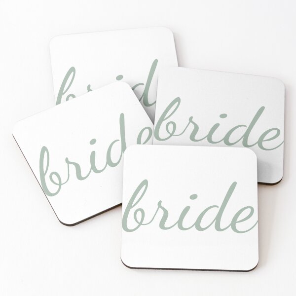 Item preview, Bride Sage Green Cursive designed and sold by opptop.