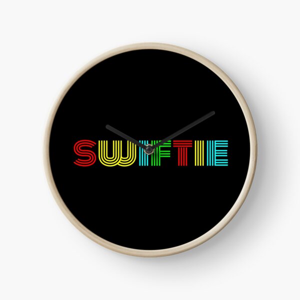 Item preview, Swiftie vintage colorful retro text design designed and sold by efenem.
