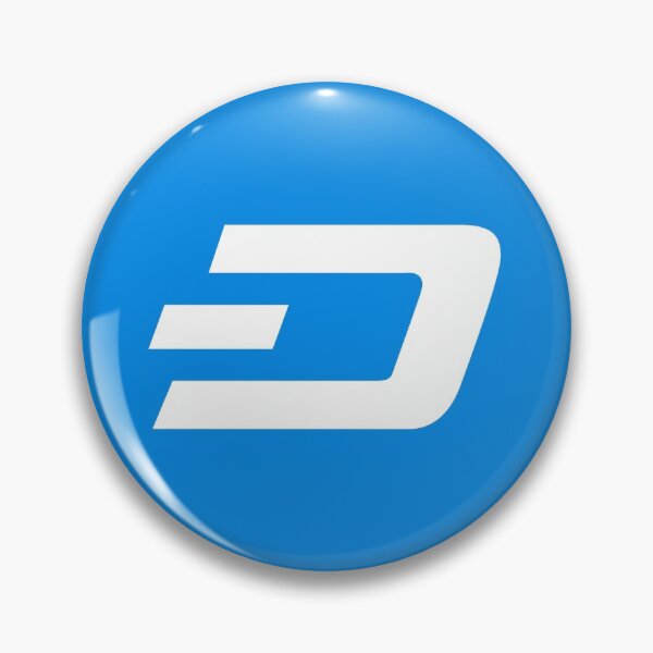 Item preview, Dash coin DASH cryptocurrency logo designed and sold by angelusdark.
