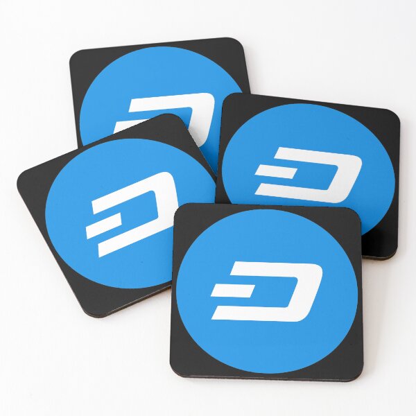Item preview, Dash coin DASH cryptocurrency logo designed and sold by angelusdark.