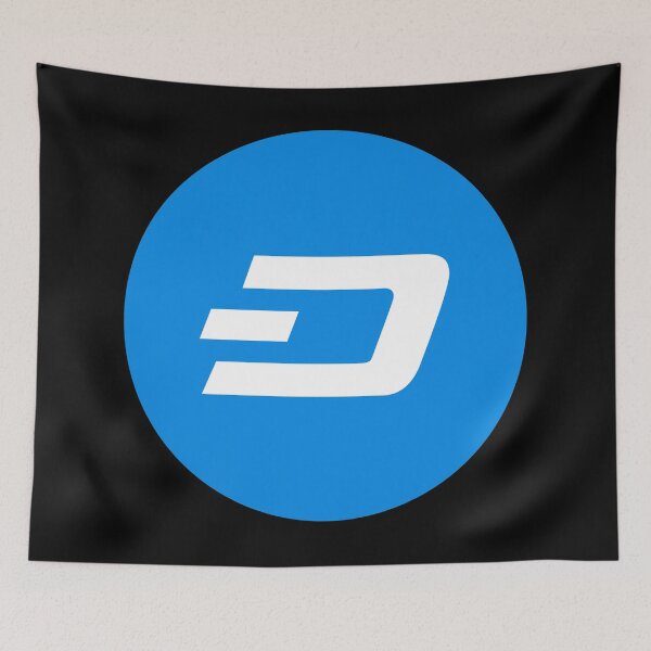 Item preview, Dash coin DASH cryptocurrency logo designed and sold by angelusdark.