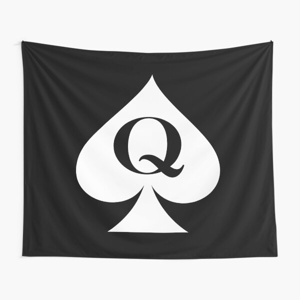 Queen Of Spades Symbol For Cucks And Hotwife Tapestry For Sale By Artfx Redbubble