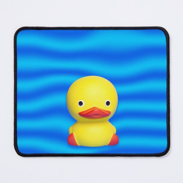 Item preview, bath duck on blue background designed and sold by Nikoleta Vukovic.
