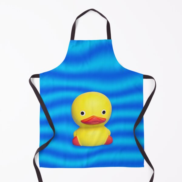 Item preview, bath duck on blue background designed and sold by Nikoleta Vukovic.