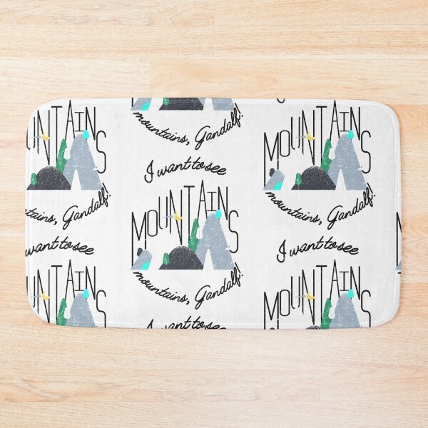 Item preview, I want to see Mountains again, mountains Gandalf! Outdoor hiking designed and sold by WatershedC.
