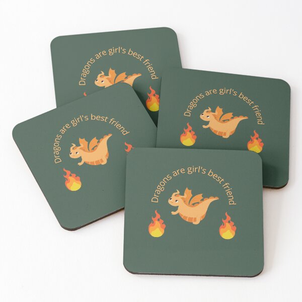 Item preview, Dragons are Girls Best Friend Funny Saying designed and sold by CaseHorizon.