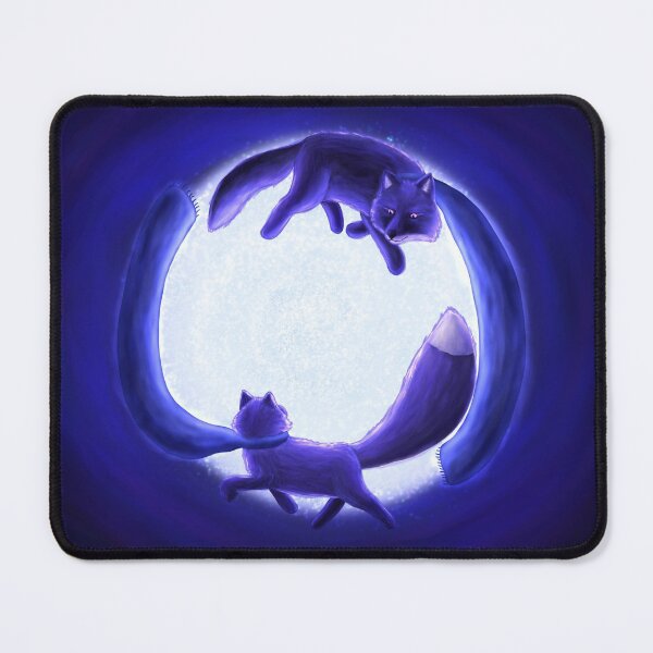 Item preview, Fox and Wolf Around the Moon designed and sold by Brandyn Saunders.