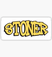 Stoner Weed Marijuana Cannabis Sticker