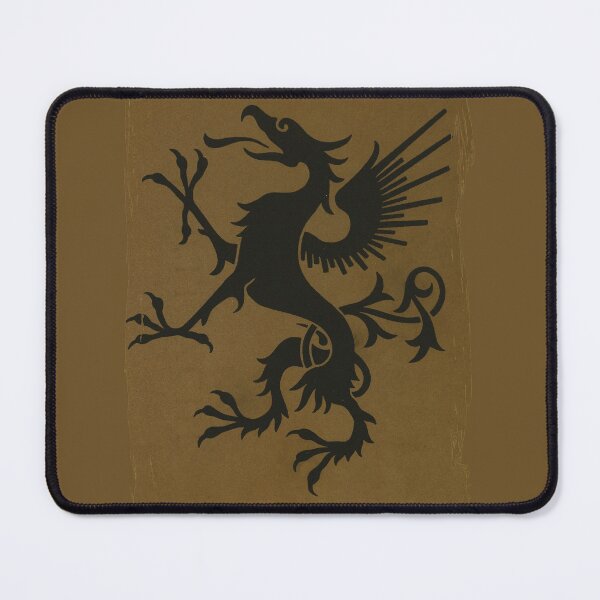 Item preview, Black Griffin on gold designed and sold by PatsIsland.