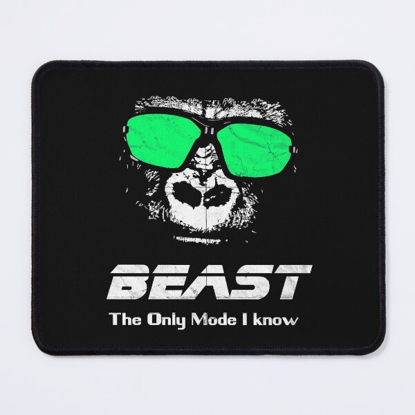 Item preview, Gorilla Face, Beast The Only Mode I Know designed and sold by checkertonetees.
