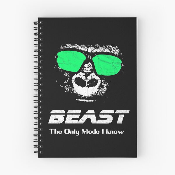 Item preview, Gorilla Face, Beast The Only Mode I Know designed and sold by checkertonetees.