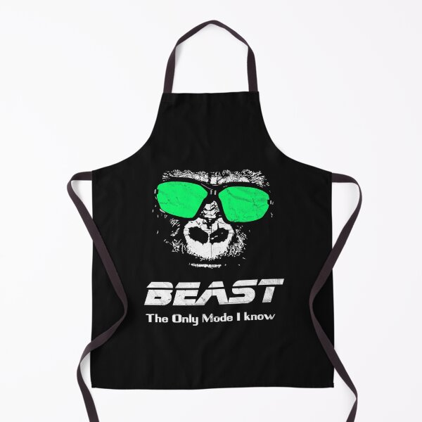 Item preview, Gorilla Face, Beast The Only Mode I Know designed and sold by checkertonetees.