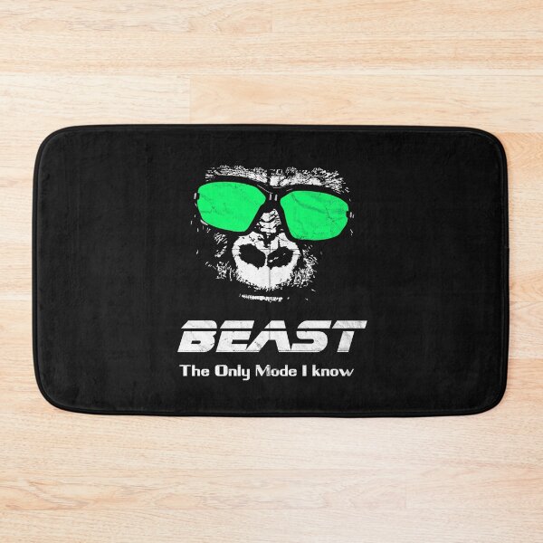 Item preview, Gorilla Face, Beast The Only Mode I Know designed and sold by checkertonetees.
