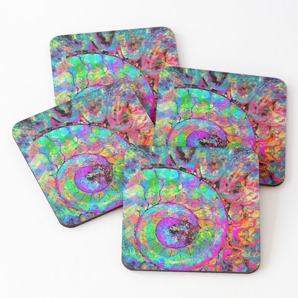 Item preview, AMMONITE IN RAINBOW designed and sold by PamelaArtograph.