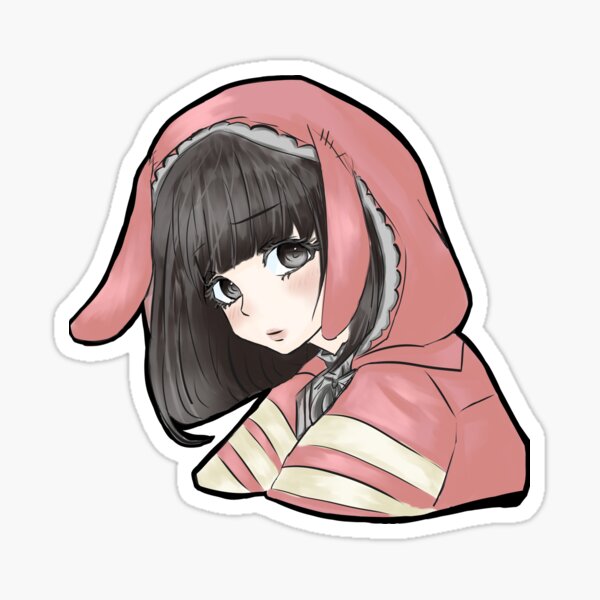 Gamer Bunny Sticker 3 Kawaii Gaming Laptop Sticker 