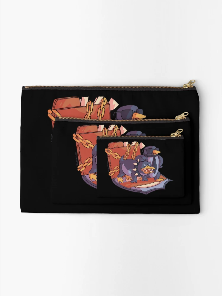 Thumbnail 2 of 4, Zipper Pouch, Data Encryption designed and sold by linuxtech.