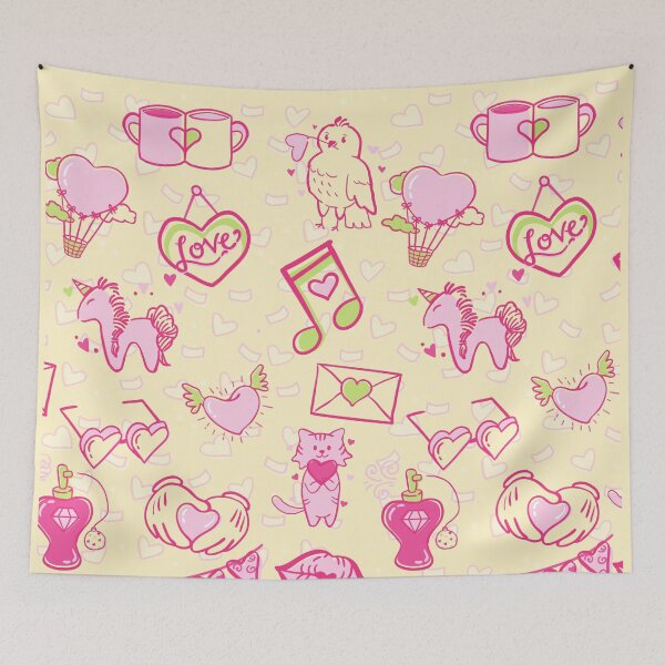 Item preview, Sweetheart Scribbles - Love Doodle Collection designed and sold by DonneeCreations.