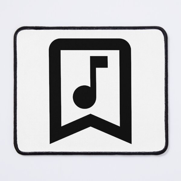Item preview, MDI bookmark-music-outline designed and sold by GnarlyFurtardo.