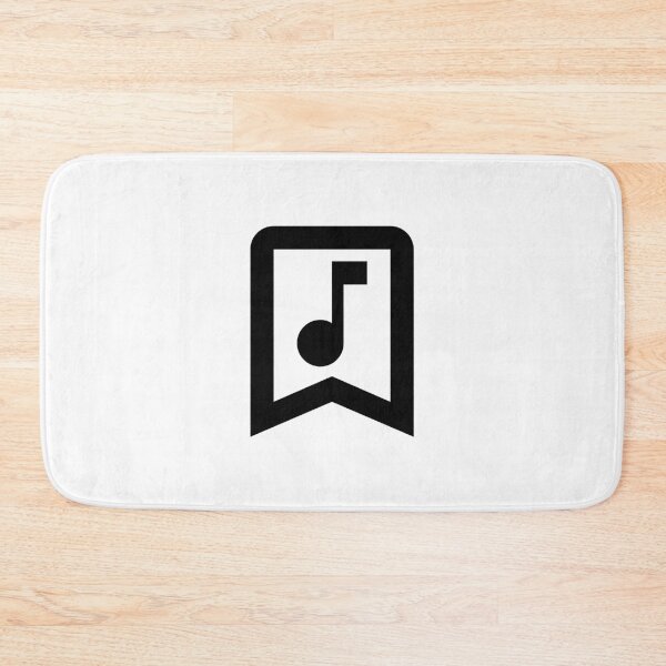 Item preview, MDI bookmark-music-outline designed and sold by GnarlyFurtardo.