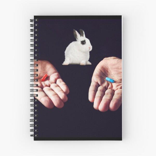 Item preview, White Rabbit decides between blue pill red pill  designed and sold by Creole Content Creations.