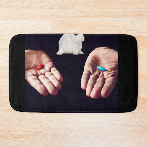 Item preview, White Rabbit decides between blue pill red pill  designed and sold by Creole Content Creations.