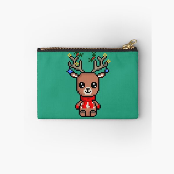 Item preview, Cute Christmas Deer (Chibi Pixel Animal Character) designed and sold by Pixe11y.