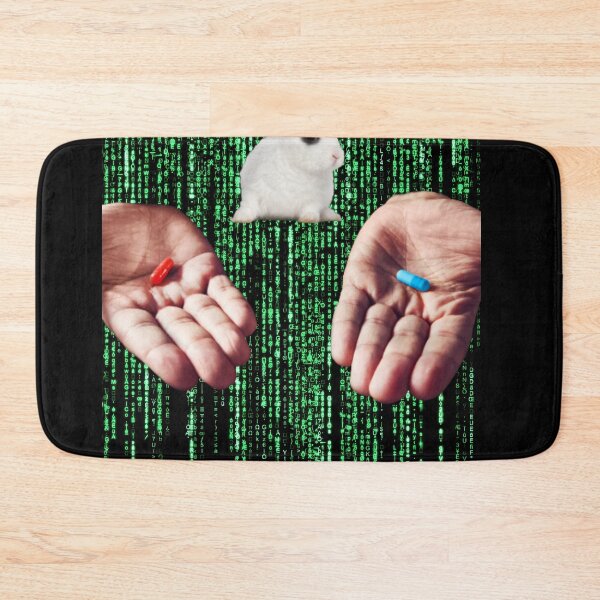 Item preview, White Rabbit decides between blue pill red pill #2 designed and sold by Creole Content Creations.
