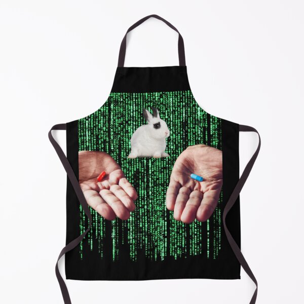 Item preview, White Rabbit decides between blue pill red pill #2 designed and sold by Creole Content Creations.