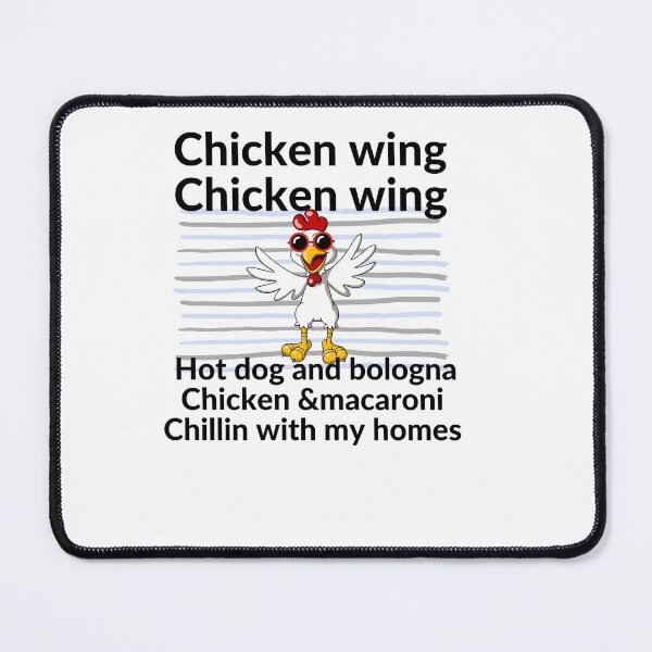 Item preview, Chicken wing chicken wing hot dog and bologna chicken and macaroni chillin with my homes designed and sold by ami28.