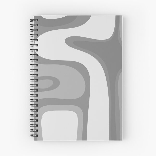 Item preview, Copacetic Retro Abstract Pattern in Grey Monochrome designed and sold by kierkegaard.