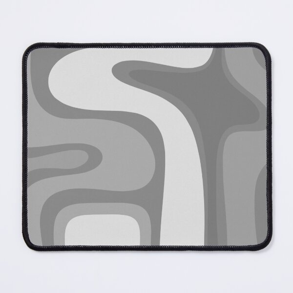 Item preview, Copacetic Retro Abstract Pattern in Grey Monochrome designed and sold by kierkegaard.
