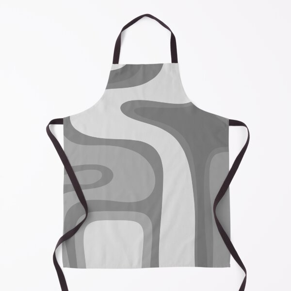 Item preview, Copacetic Retro Abstract Pattern in Grey Monochrome designed and sold by kierkegaard.