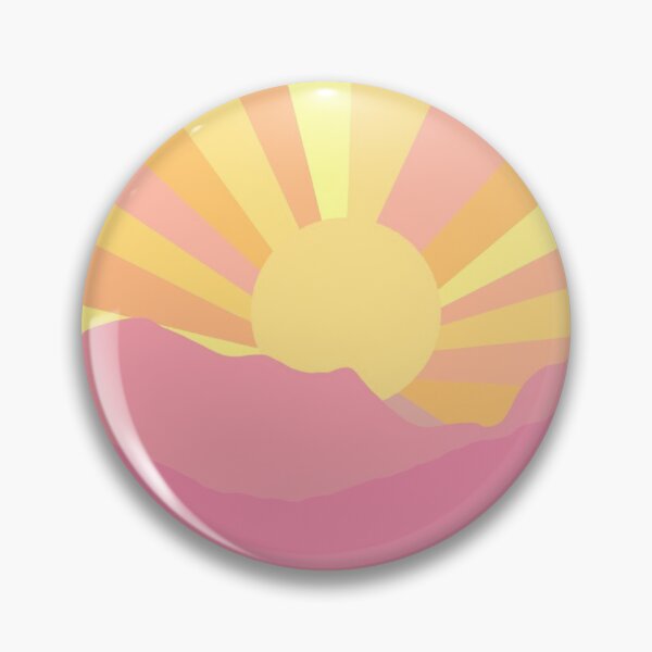 Item preview, Pink mountain sunrise.  designed and sold by Abbie's Prints.