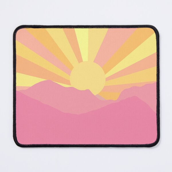 Item preview, Pink mountain sunrise.  designed and sold by Abbie's Prints.
