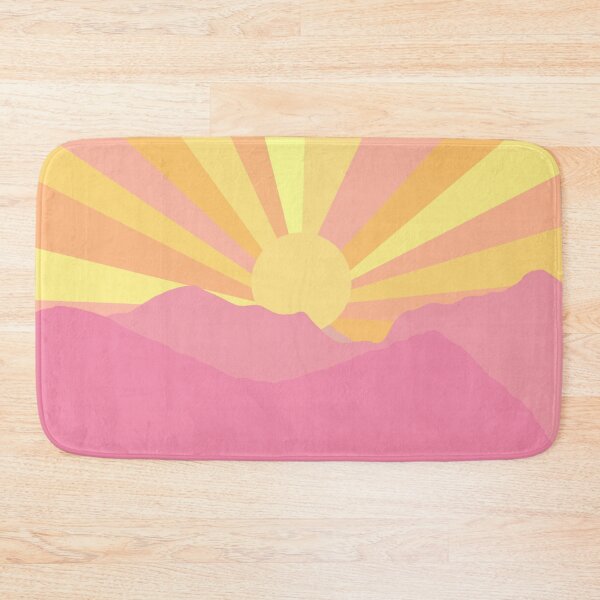 Item preview, Pink mountain sunrise.  designed and sold by Abbie's Prints.