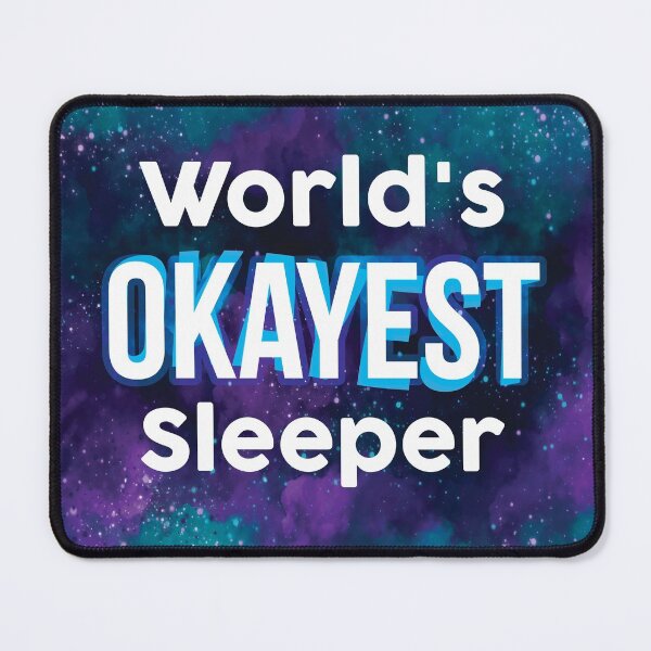 Item preview, Festival Of Sleep Day-World's Okayest Sleeper designed and sold by NawalMagdy.
