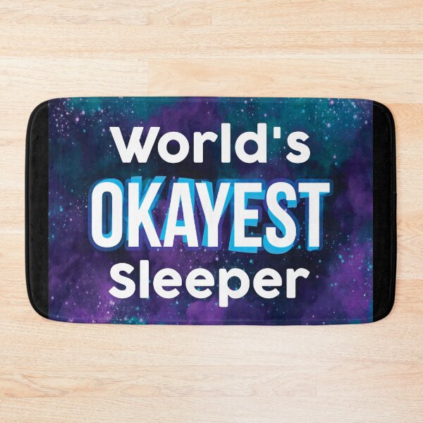 Item preview, Festival Of Sleep Day-World's Okayest Sleeper designed and sold by NawalMagdy.