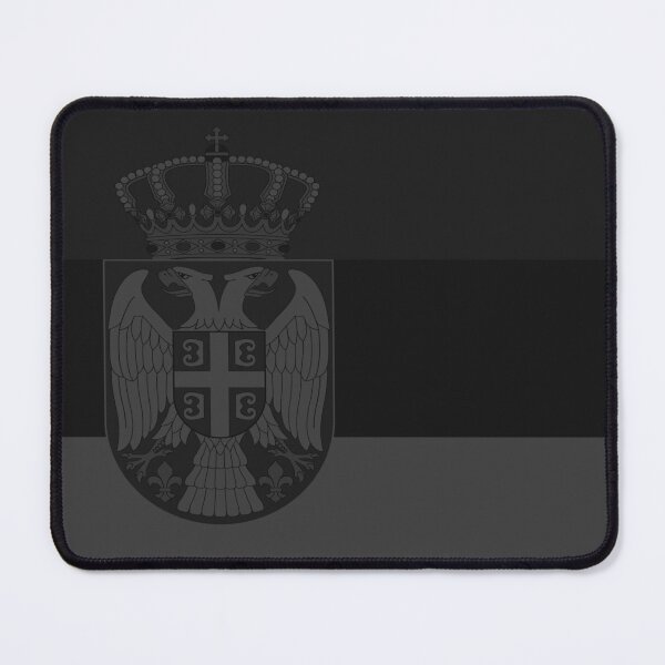 Item preview, Serbia Flag Blackout/Stealth Edition designed and sold by Cestus.