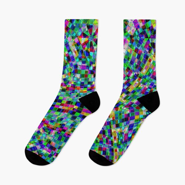 Item preview, Abstract Multicolored Fractal Fantasy (Green) designed and sold by SXW Designs.