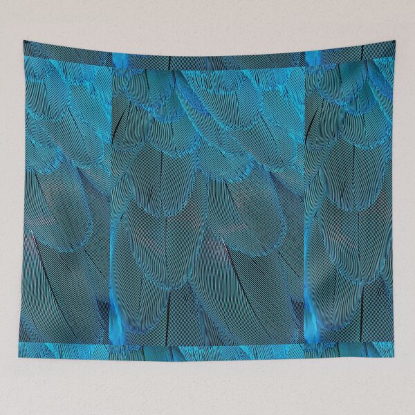 Item preview, Turquoise Blue Feathers designed and sold by newburyboutique.