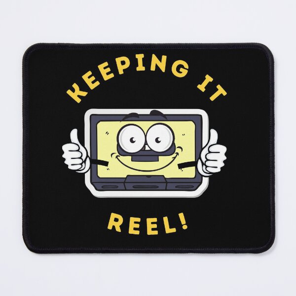 Item preview, Keeping it Reel! || Funny Retro Cassette Pun designed and sold by Ninjawhere.