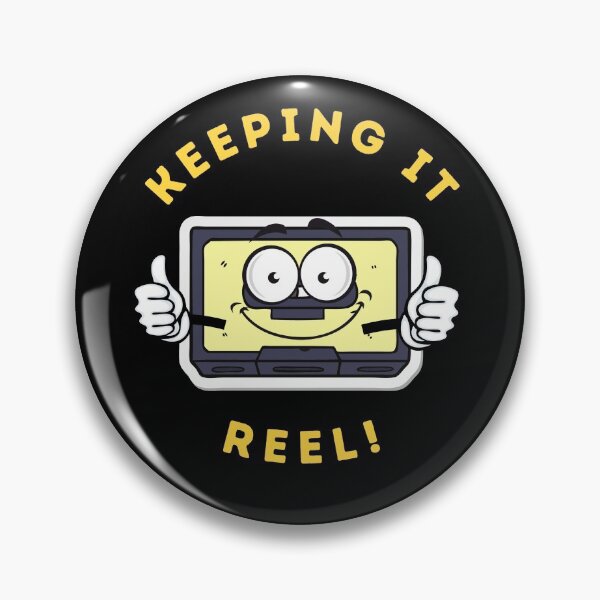 Item preview, Keeping it Reel! || Funny Retro Cassette Pun designed and sold by Ninjawhere.