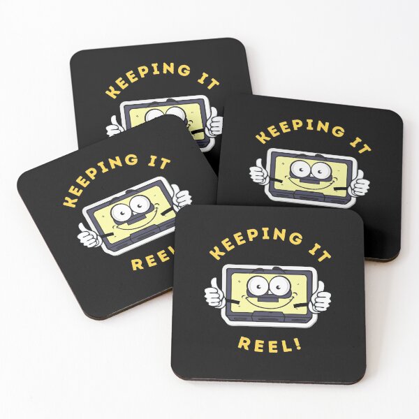 Item preview, Keeping it Reel! || Funny Retro Cassette Pun designed and sold by Ninjawhere.