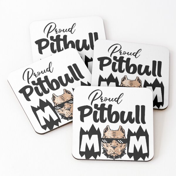 Item preview, Proud Pitbull  Mom Funny Gift For Dog Lovers designed and sold by Tema EL.