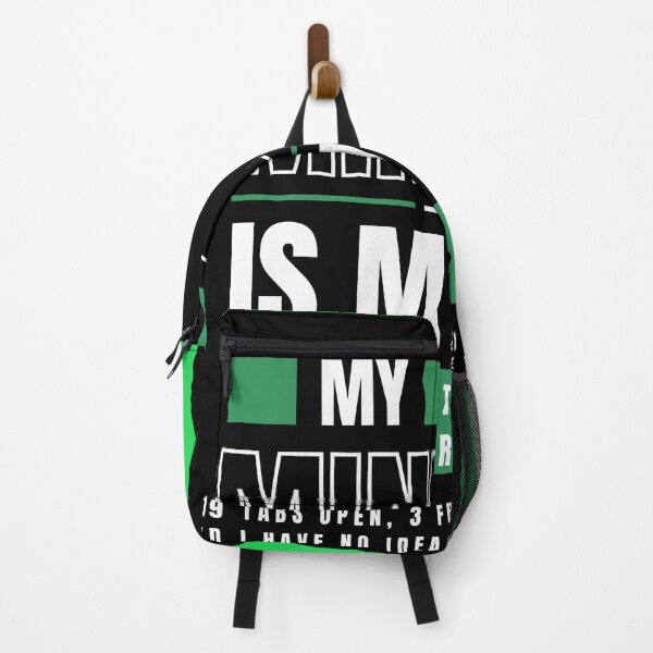Item preview, My Mind Is Like My Internet Browser, Funny Geek designed and sold by Naked-Alien.