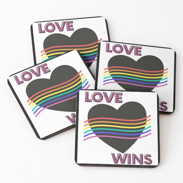 Artikelvorschau, Liebe gewinnt LGBTQA+ entworfen und verkauft von designsbyreaia.
