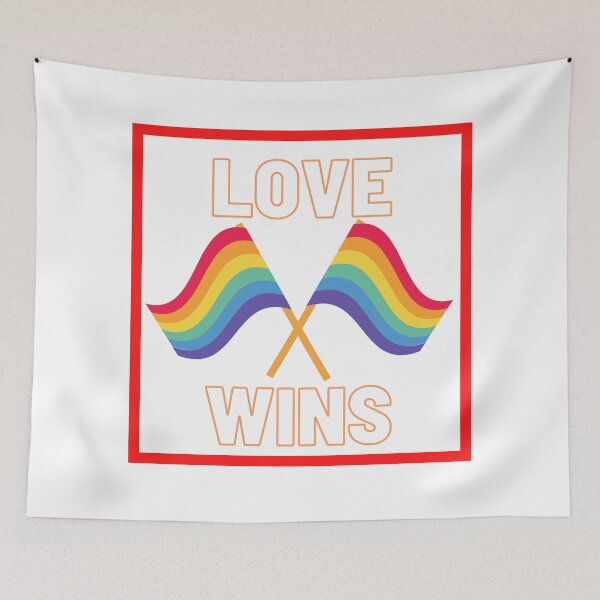 Artikelvorschau, Liebe gewinnt LGBTQA+ entworfen und verkauft von designsbyreaia.